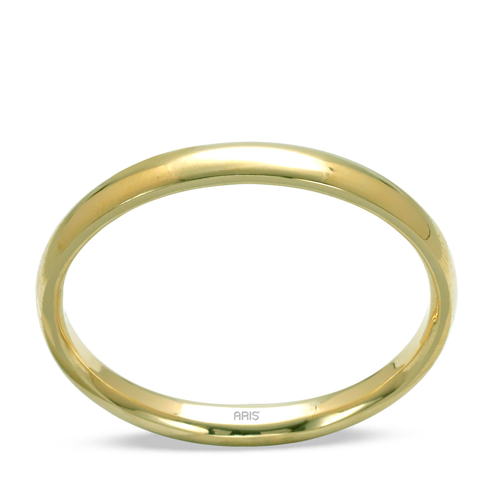 Altın Alyans Bombeli Erkek Modeli