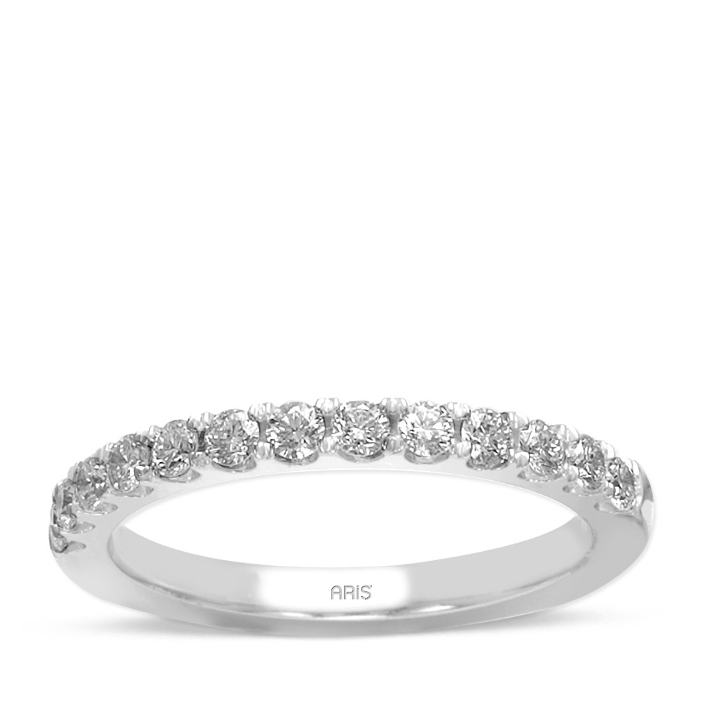 0.65 Karat Pırlanta Yarımtur Yüzük