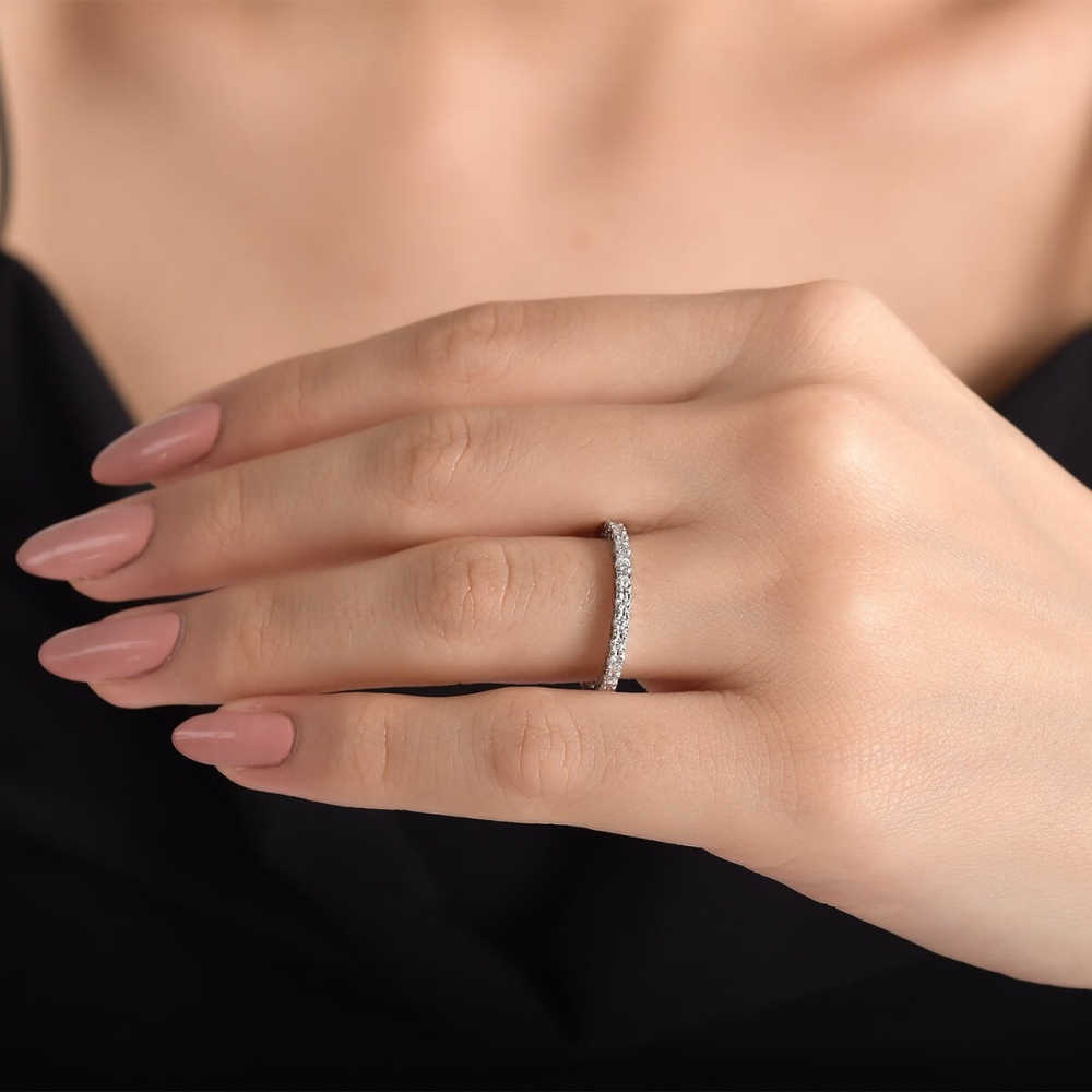 0.48 Karat Pırlanta Tamtur Alyans