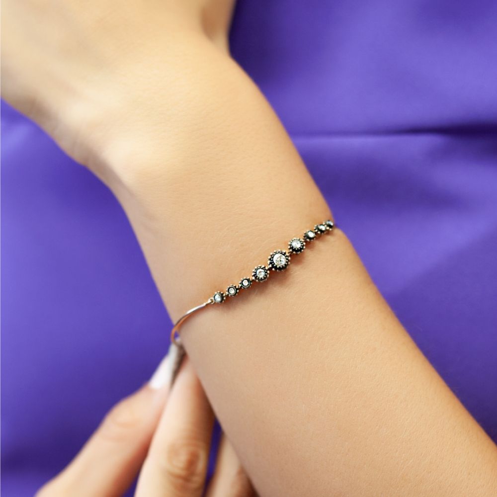 Elmas Kelepçe Bileklik