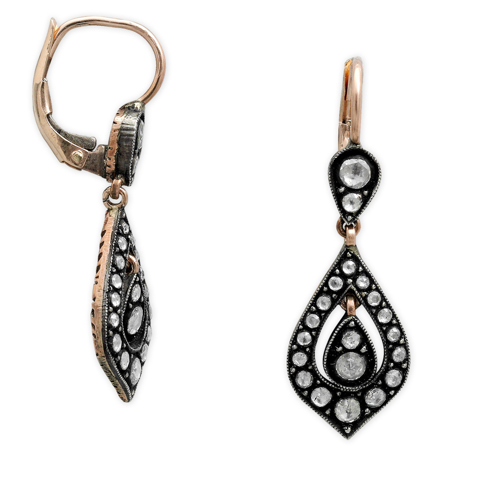 1.51 Karat Damla Elmas Küpe