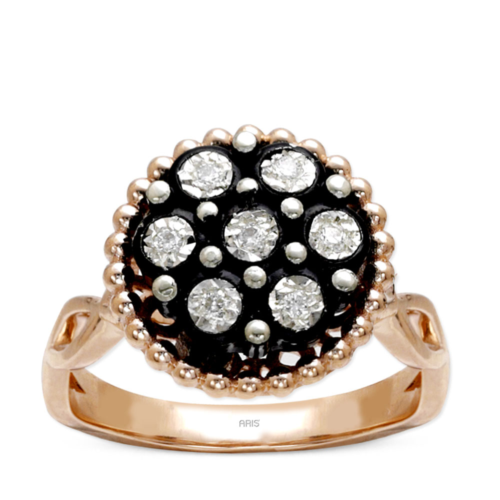 Elmas Miracle Gül Yüzük