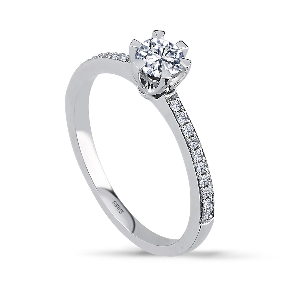 0.41 Karat Pırlanta Tektaş Yüzük 