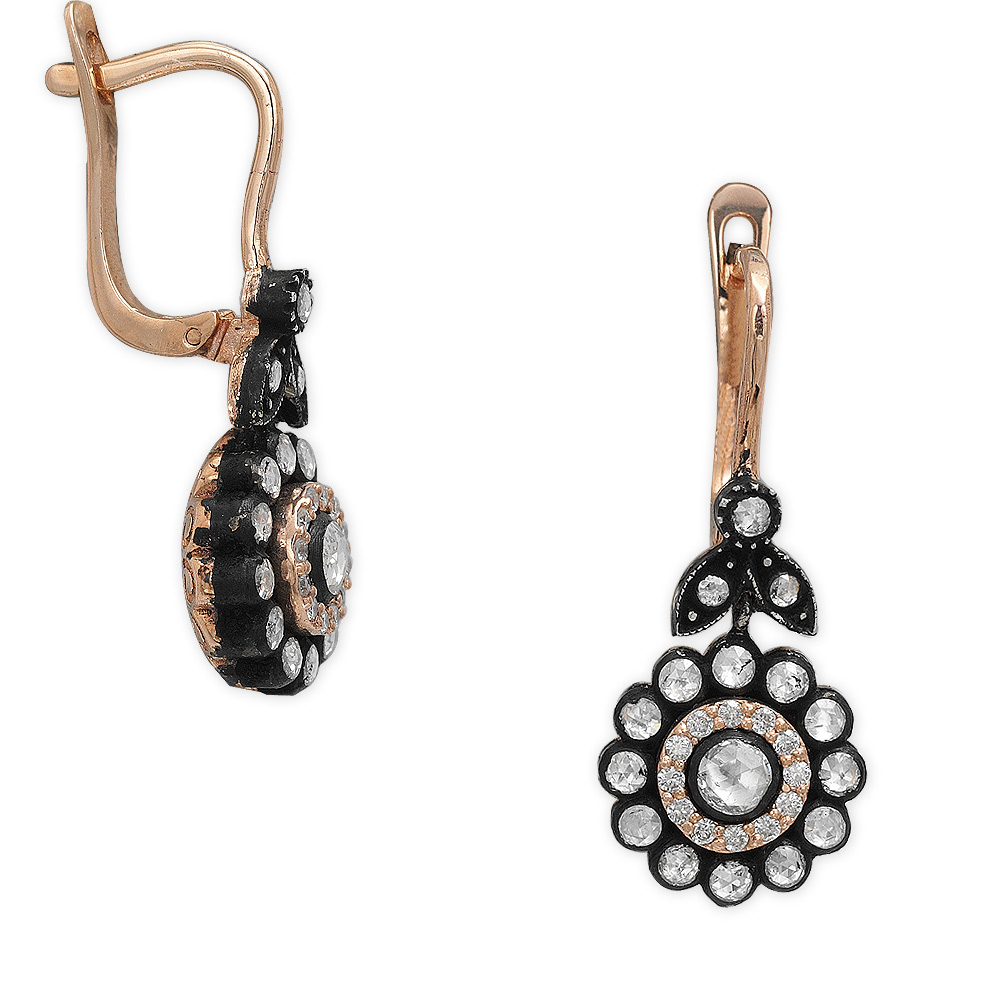 0.77 Karat Elmas Küpe