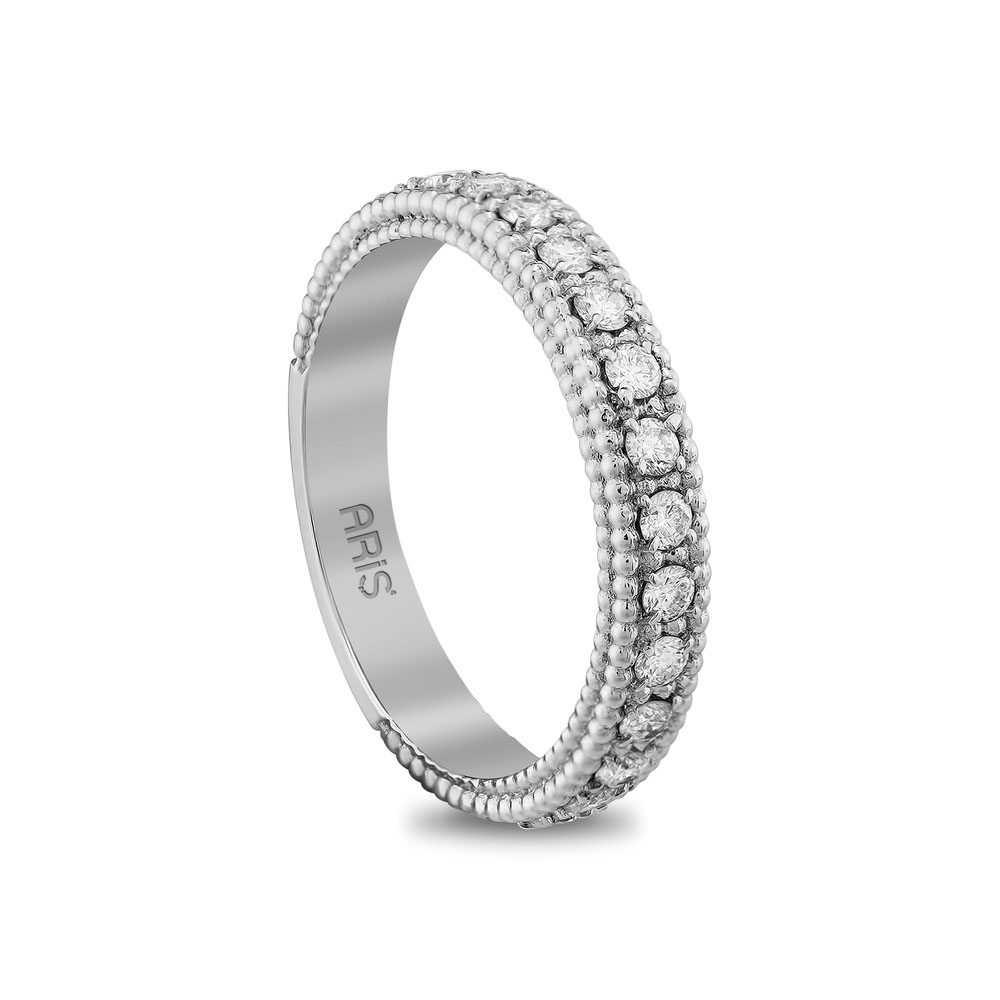 0.50 Karat Pırlanta Tamtur Alyans