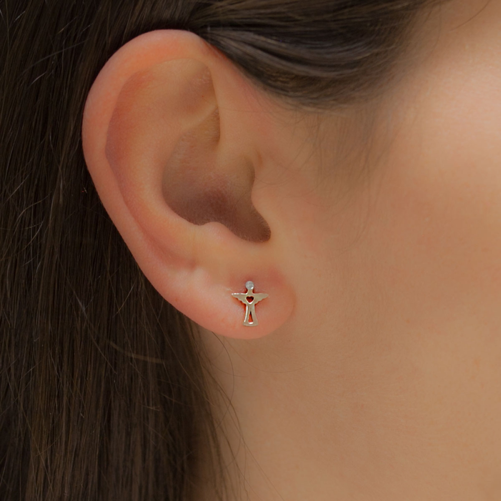 Pırlanta Melek Küpe