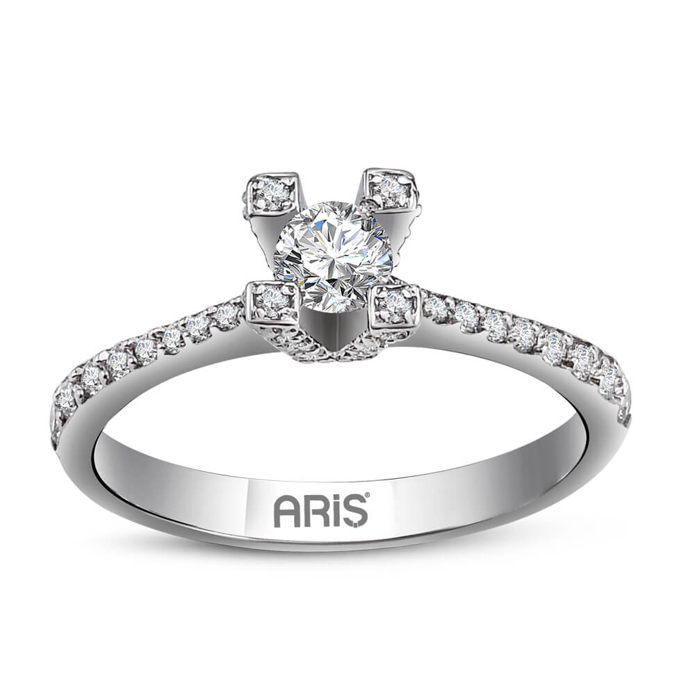 0.79 Karat Pırlanta Tektaş Yüzük