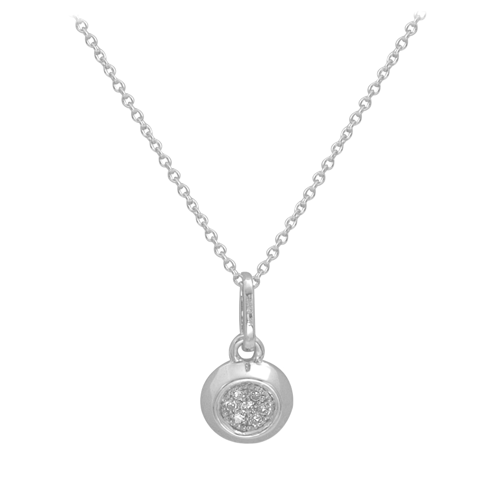 Pırlanta Effect Tektaş Kolye