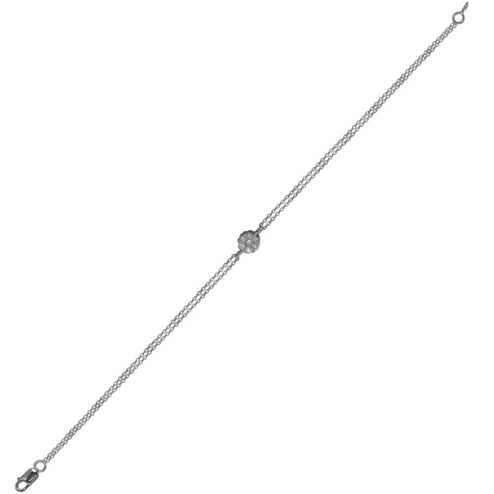 Pırlantalı Effect Tektaş Bileklik