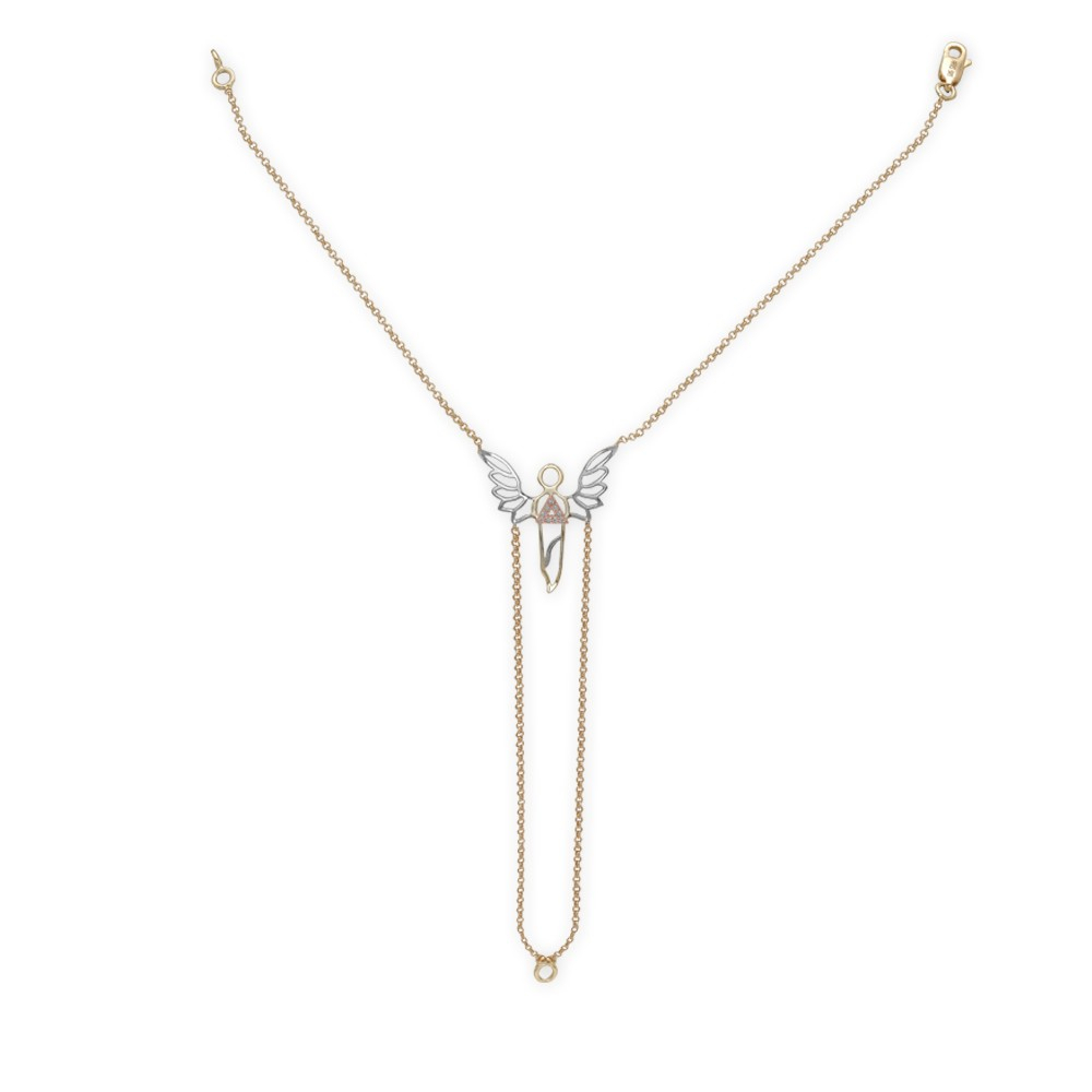 Pırlanta Güç Meleği Şahmeran Bileklik