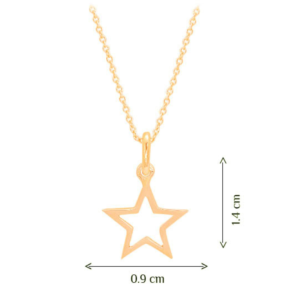 Yıldız Altın Kolye