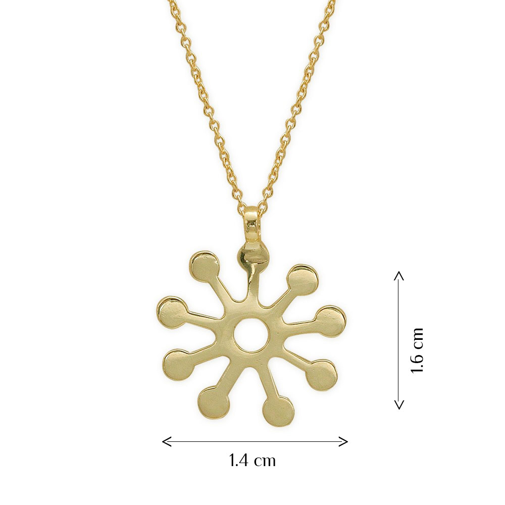 Nazar Sembolü Altın Kolye (Fofo)