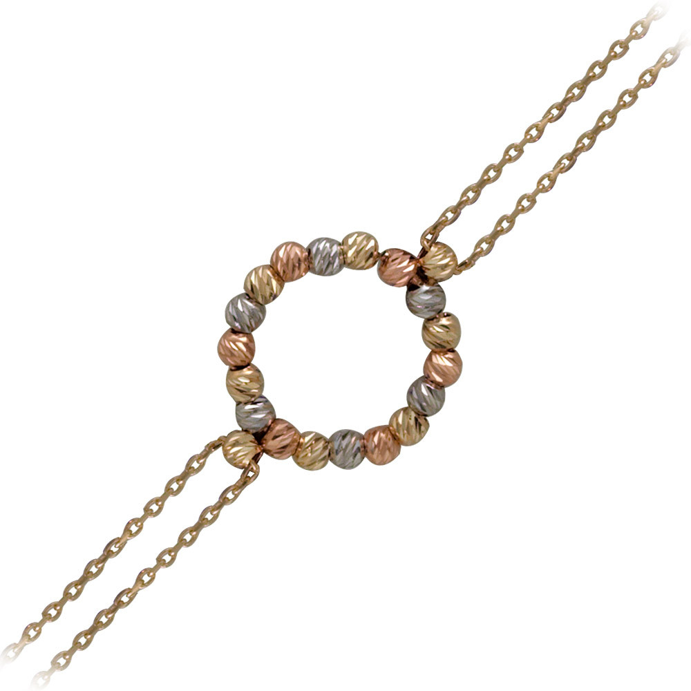 14 Ayar Altın İtalyan Tasarım Dorissa Bileklik