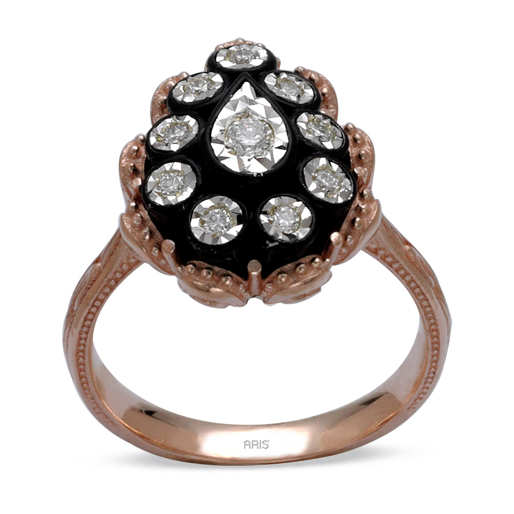 0.15 Karat Elmas Damla Miracle Yüzük