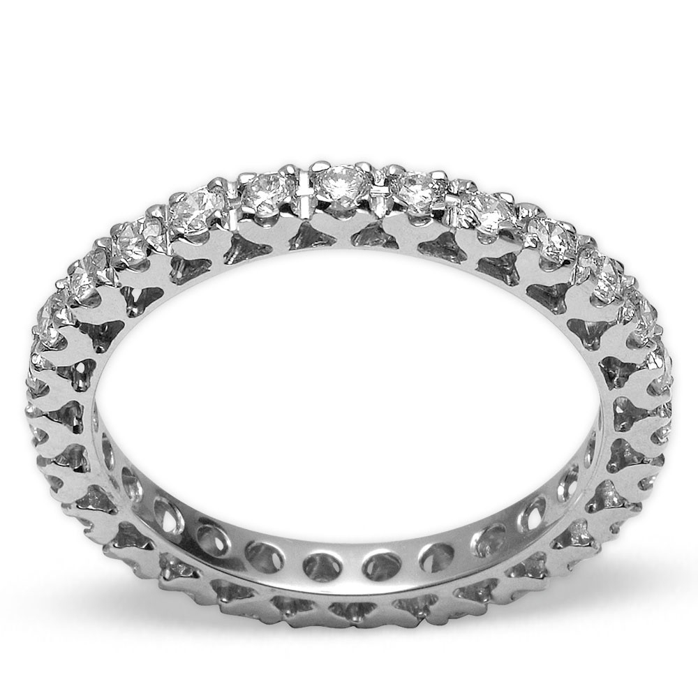 1.00 Karat Pırlanta Tamtur Alyans