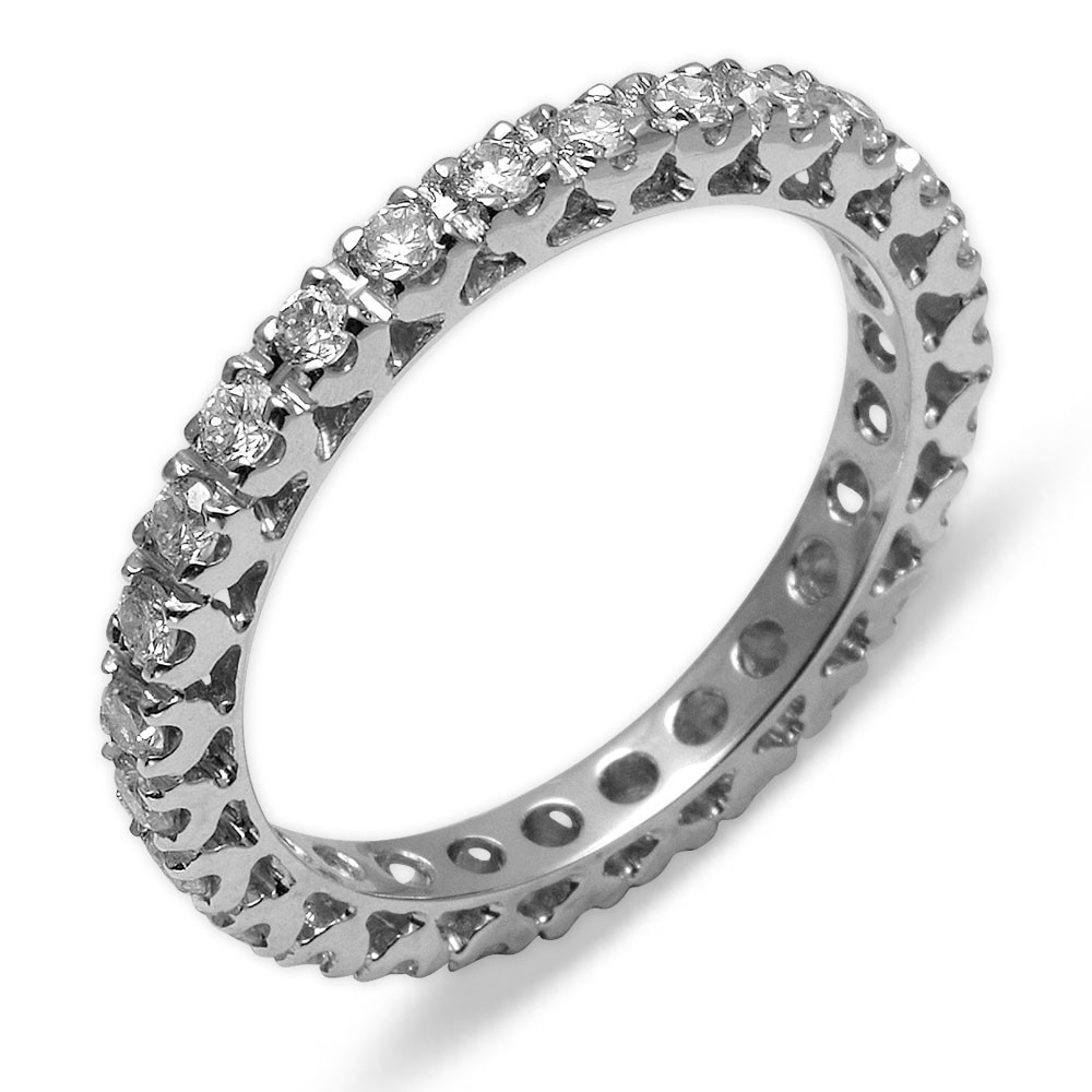 1.00 Karat Pırlanta Tamtur Alyans