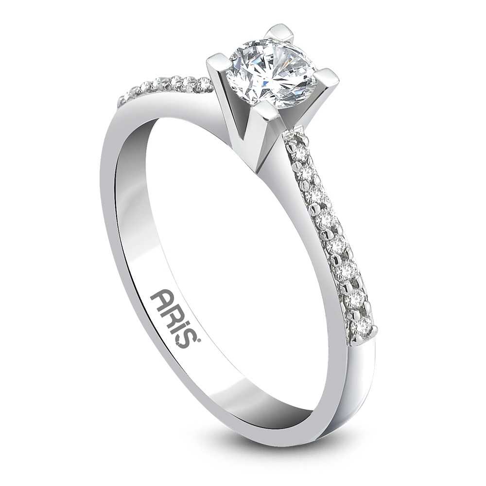 0.40 Karat Pırlanta Tektaş Yüzük Salisbury