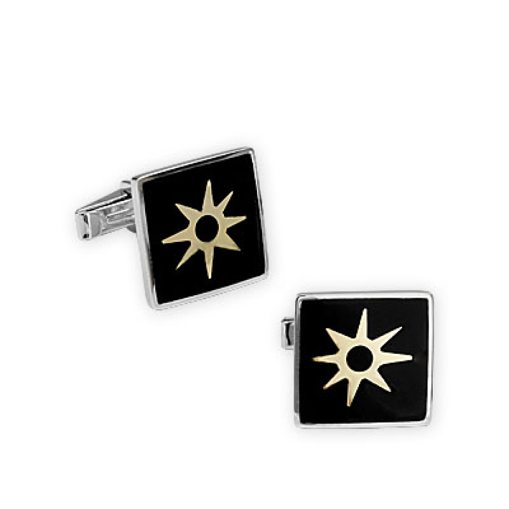 Kayra Sembolü Altın Kol Düğmesi