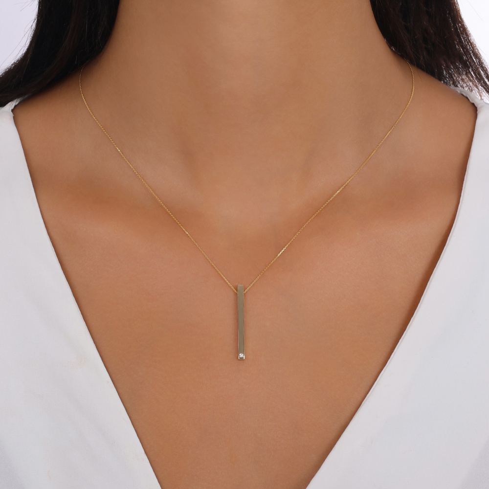 Kişiselleştirilebilir Pırlanta Kolye