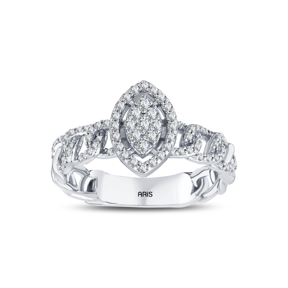 Markiz Effect Pırlanta Yüzük