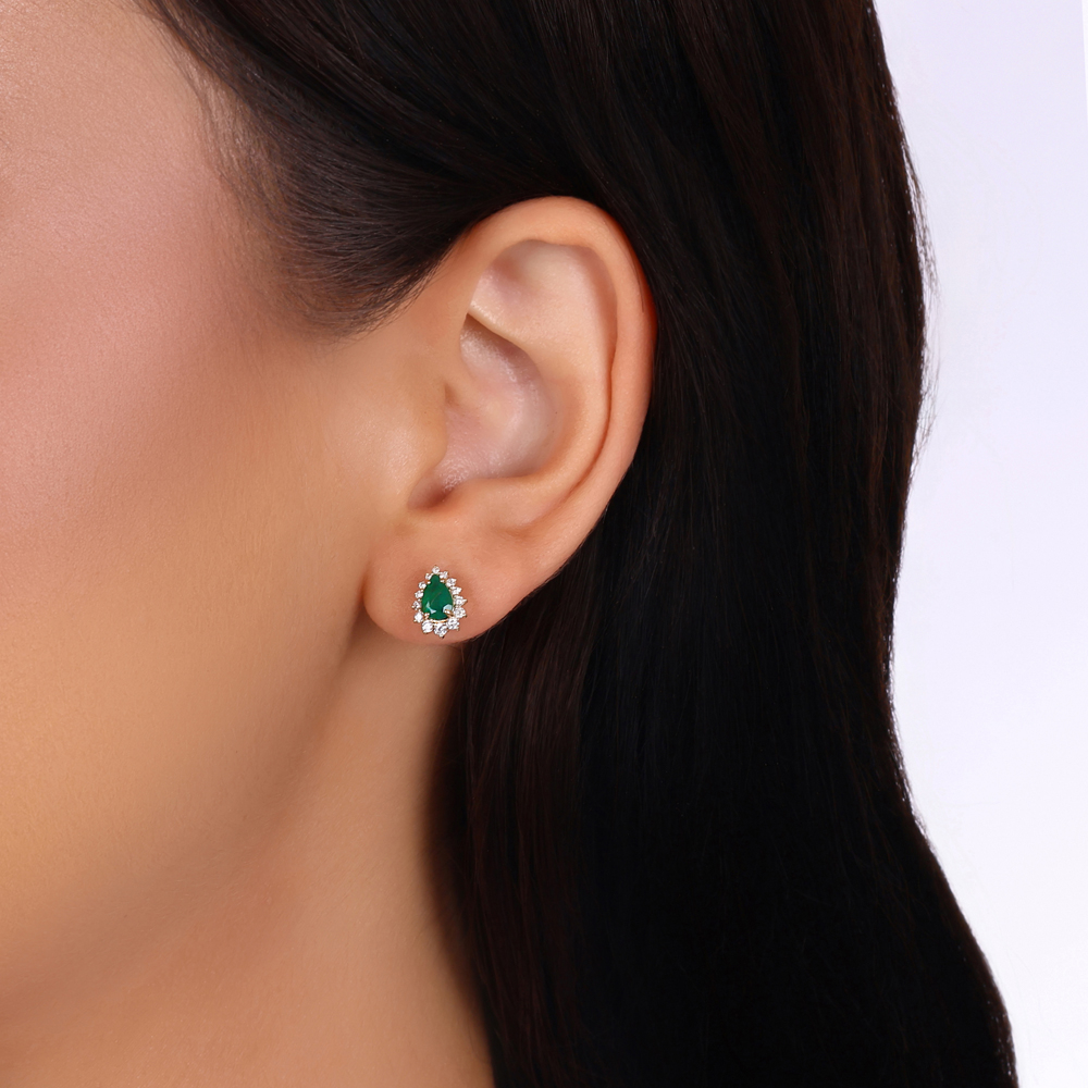 Damla Kesim Pırlanta Küpe