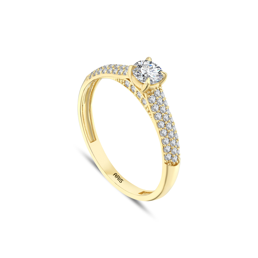 0.58 Karat Pırlanta Tektaş Yüzük