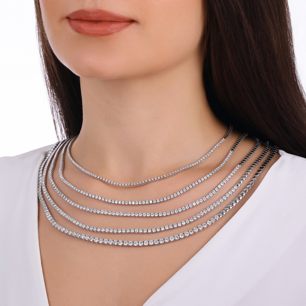 2.00 Karat Pırlanta Su Yolu Gerdanlık