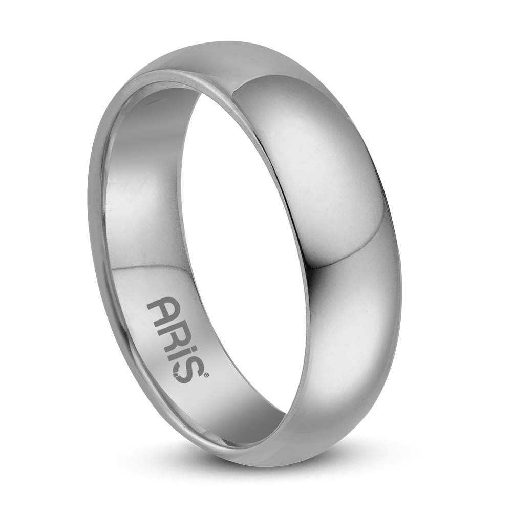 Klasik Bombeli Altın Alyans (4 mm) Erkek Modeli