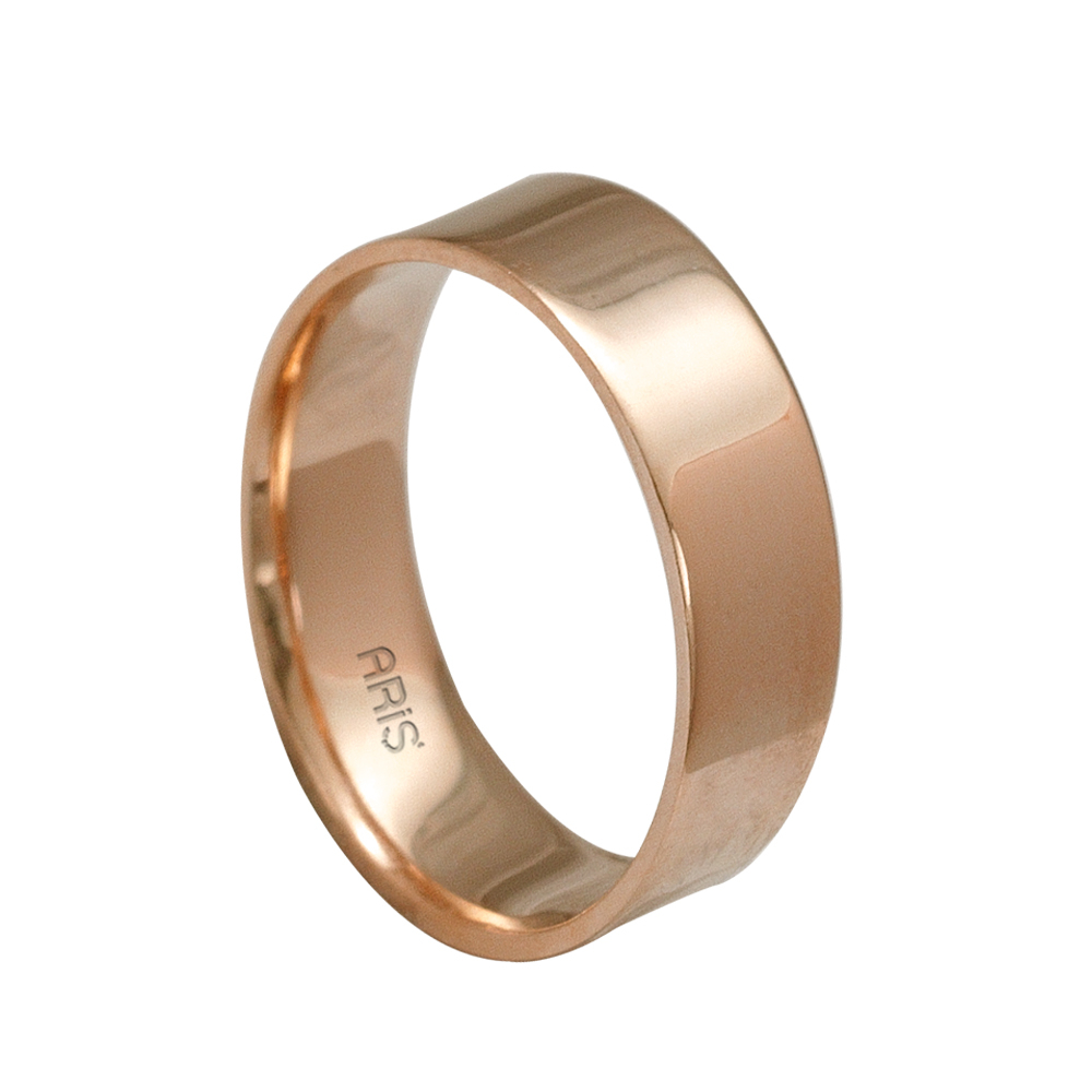 Klasik Düz Altın Alyans (5 mm) Kadın Modeli