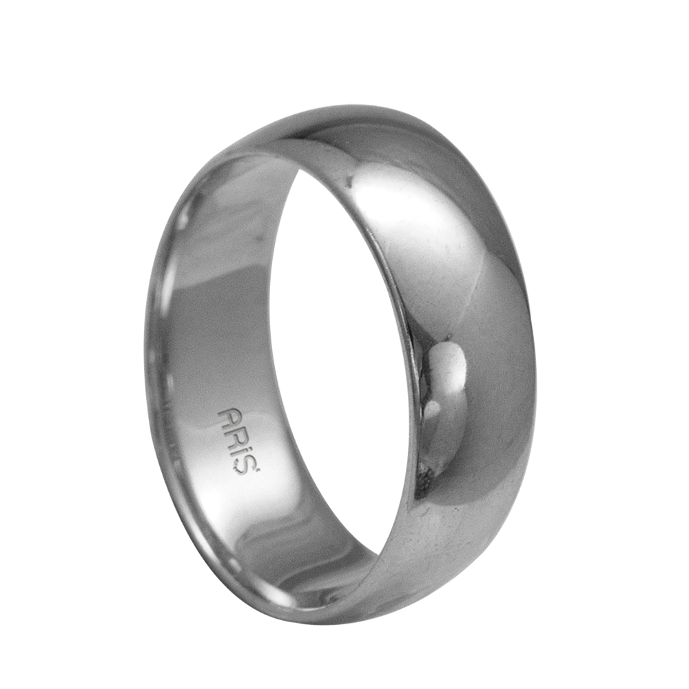 Klasik Bombeli Altın Alyans (6 mm) Kadın Modeli