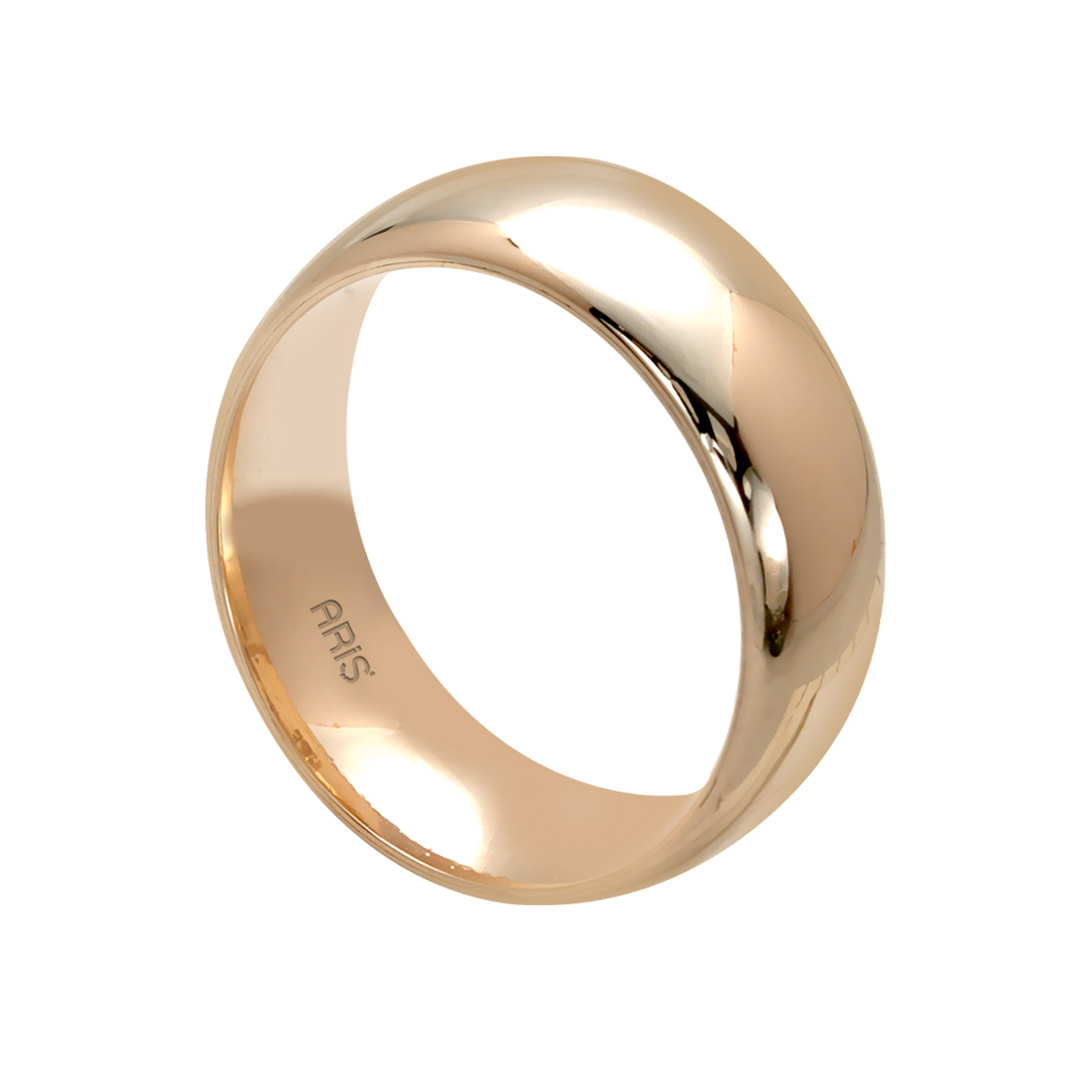 Bombeli Klasik Altın Alyans (7 mm) Erkek Modeli