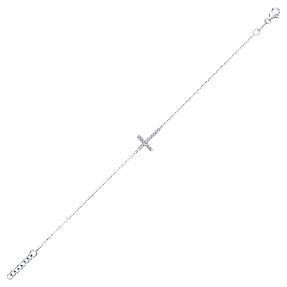 Haç Pırlanta Bileklik 