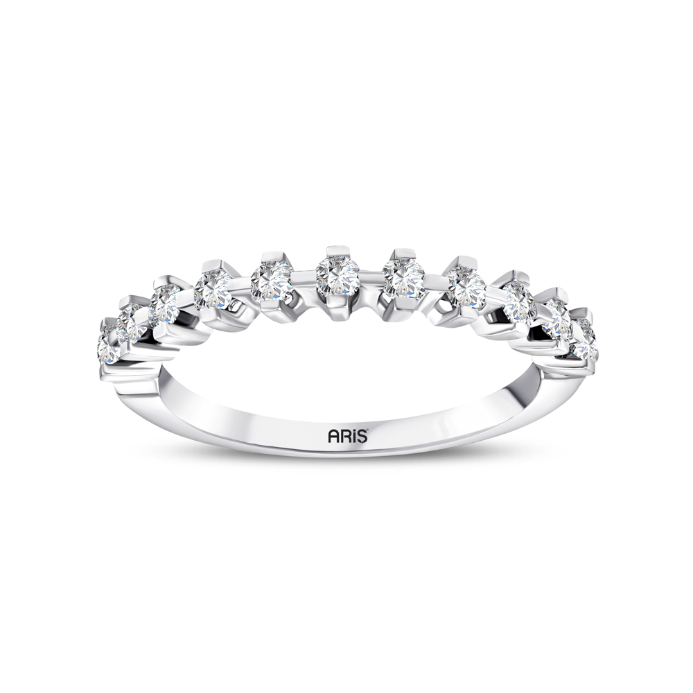 0.40 Karat Pırlanta Yarımtur Yüzük