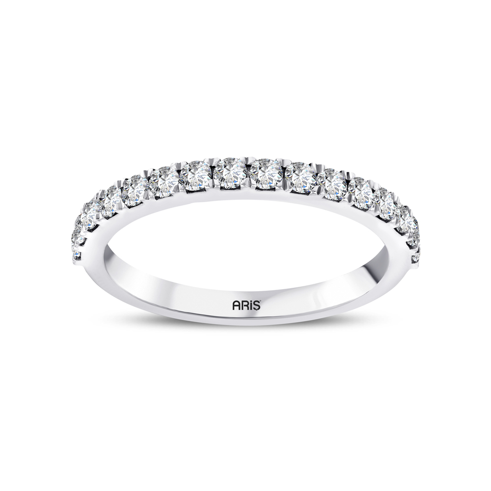 0.50 Karat Pırlanta Yarımtur Yüzük