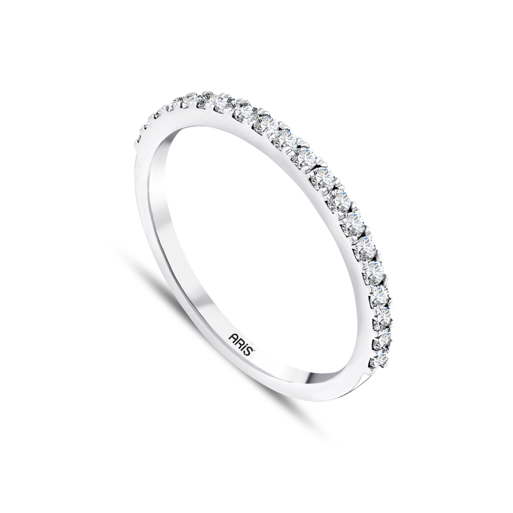 0.30 Karat Pırlanta Yarımtur Yüzük