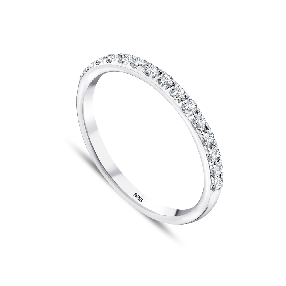 0.32 Karat Pırlanta Yarımtur Yüzük