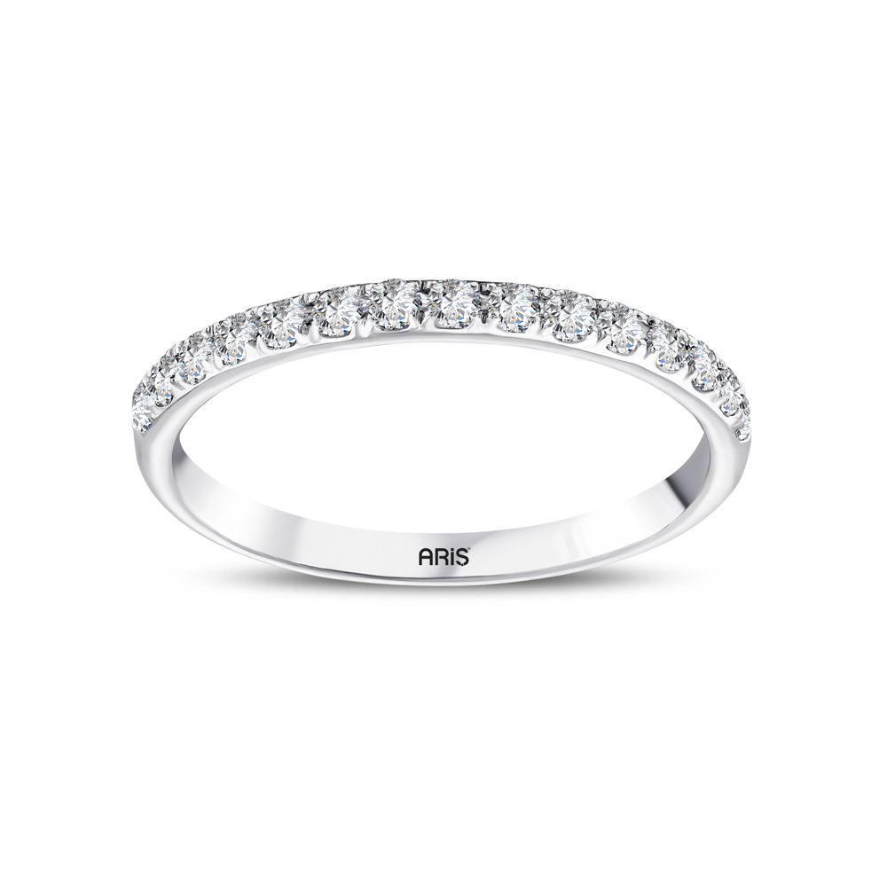 0.32 Karat Pırlanta Yarımtur Yüzük