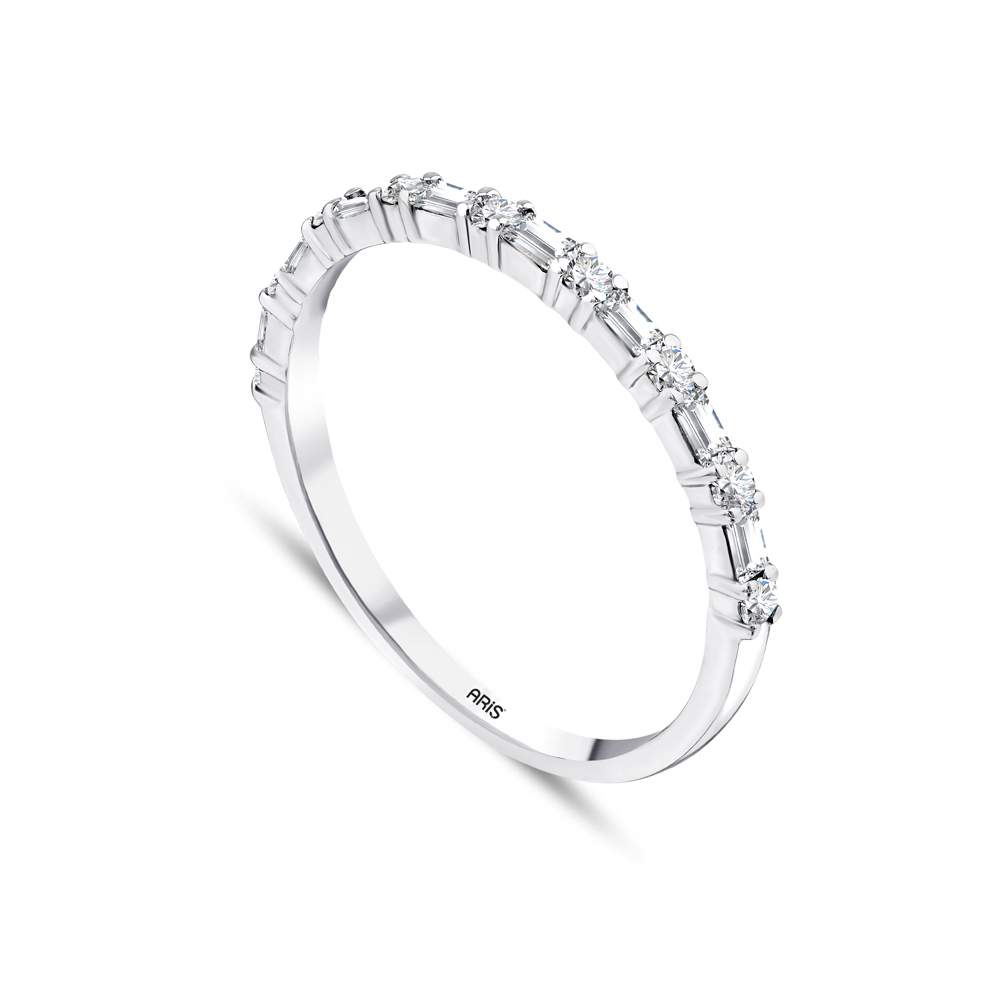 0.31 Karat Pırlanta Yarımtur Yüzük