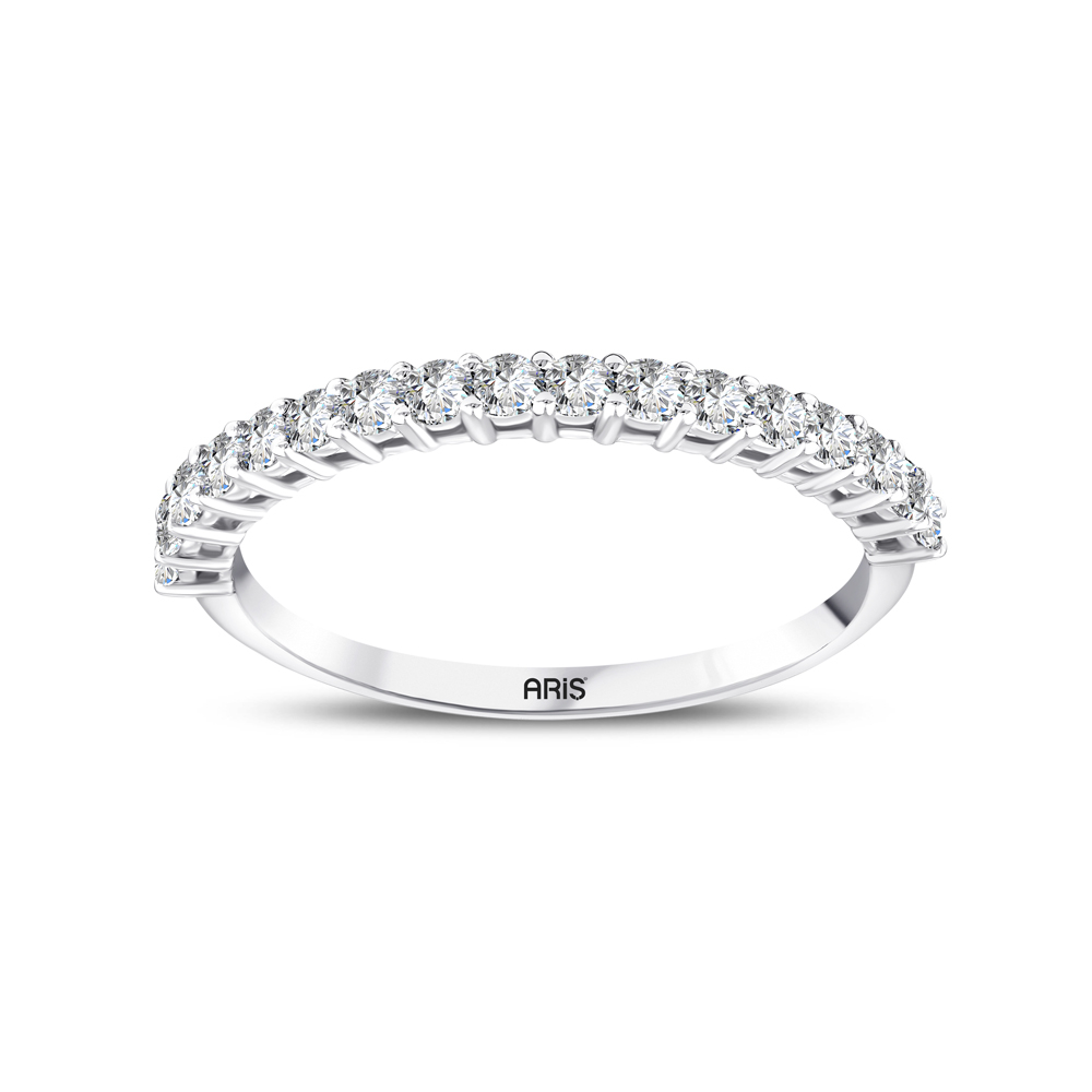 0.45 Karat Pırlanta Yarımtur Yüzük