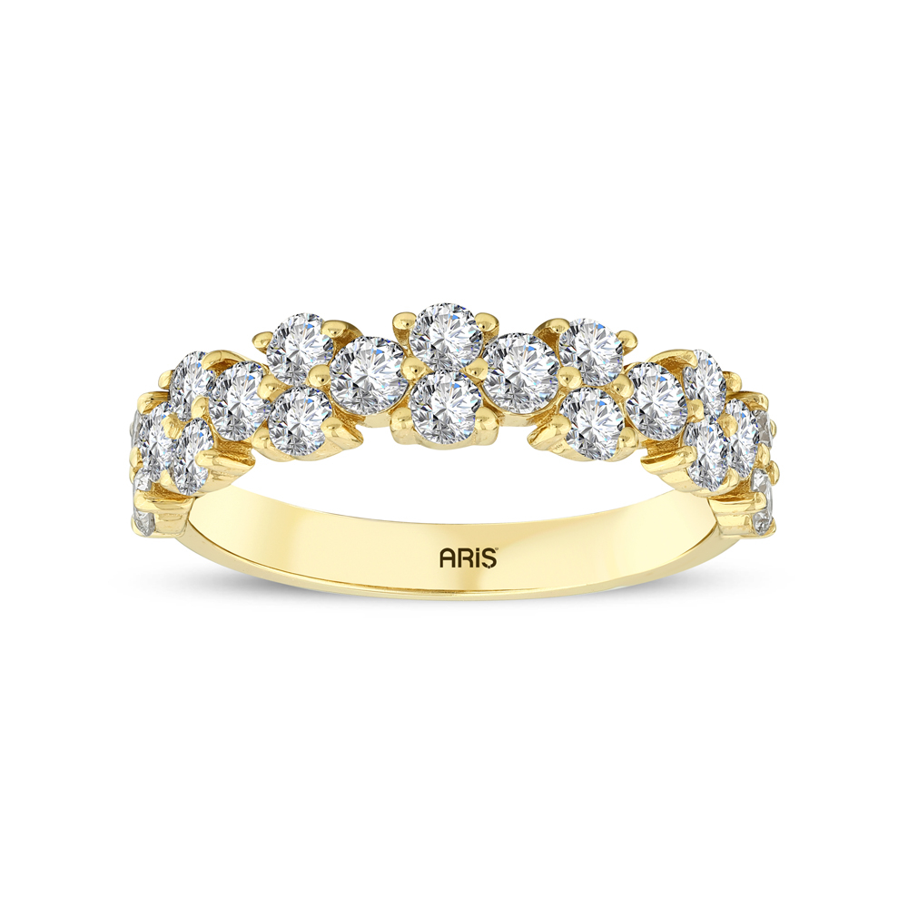 1.17 Karat Tasarım Yarımtur Pırlanta Yüzük