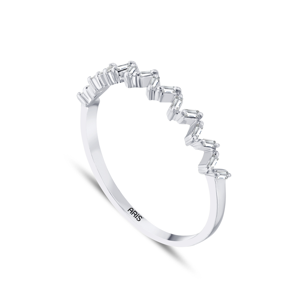 Baget Yarımtur Pırlanta Yüzük