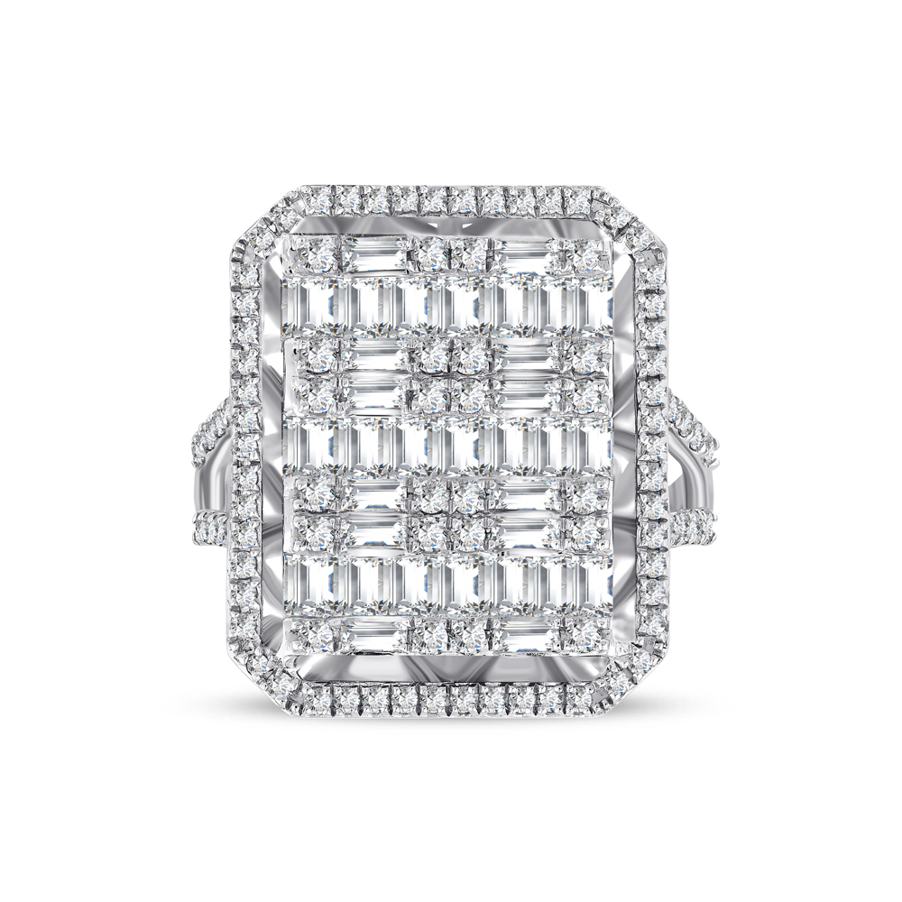 1.72 Karat Baget Pırlanta Yüzük