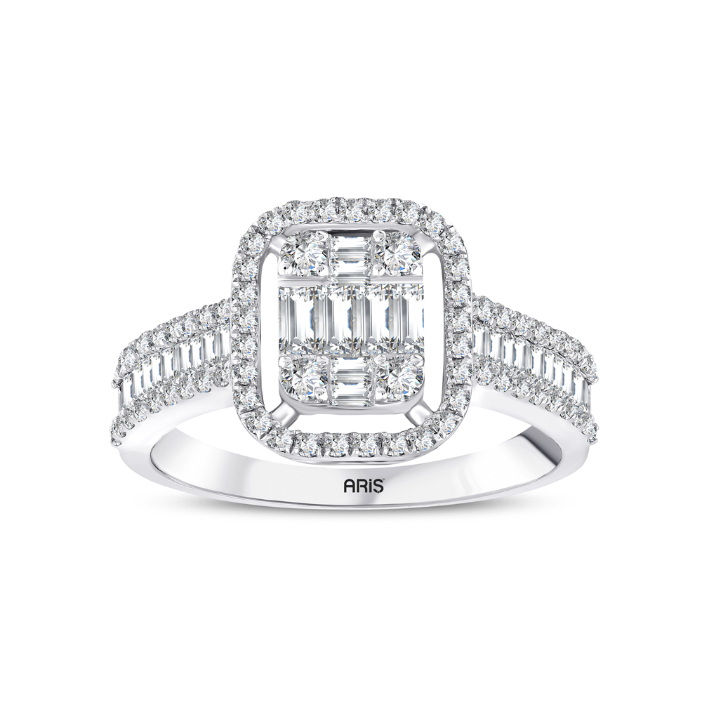 1.02 Karat Baget Pırlanta Yüzük