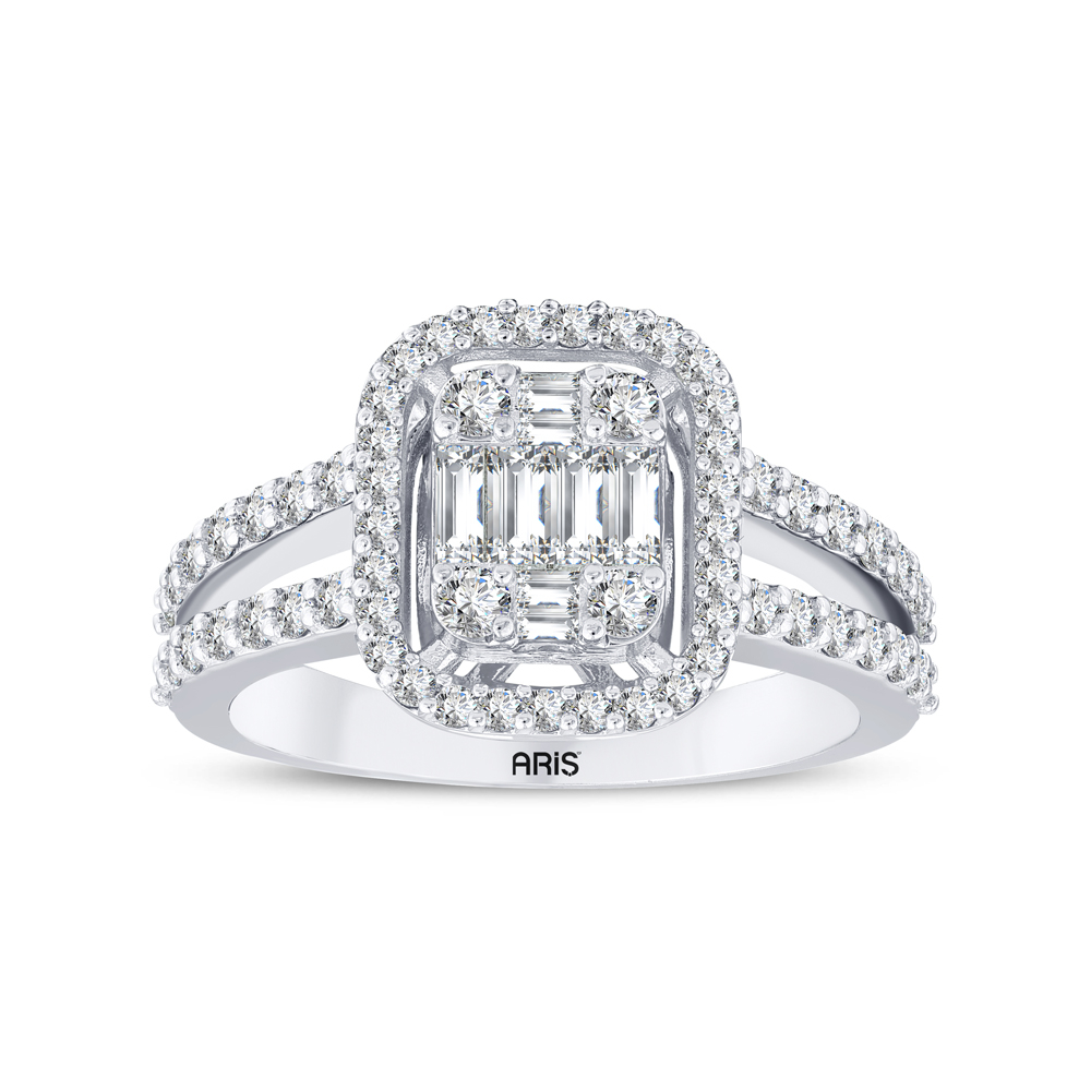 0.93 Karat Baget Pırlanta Yüzük