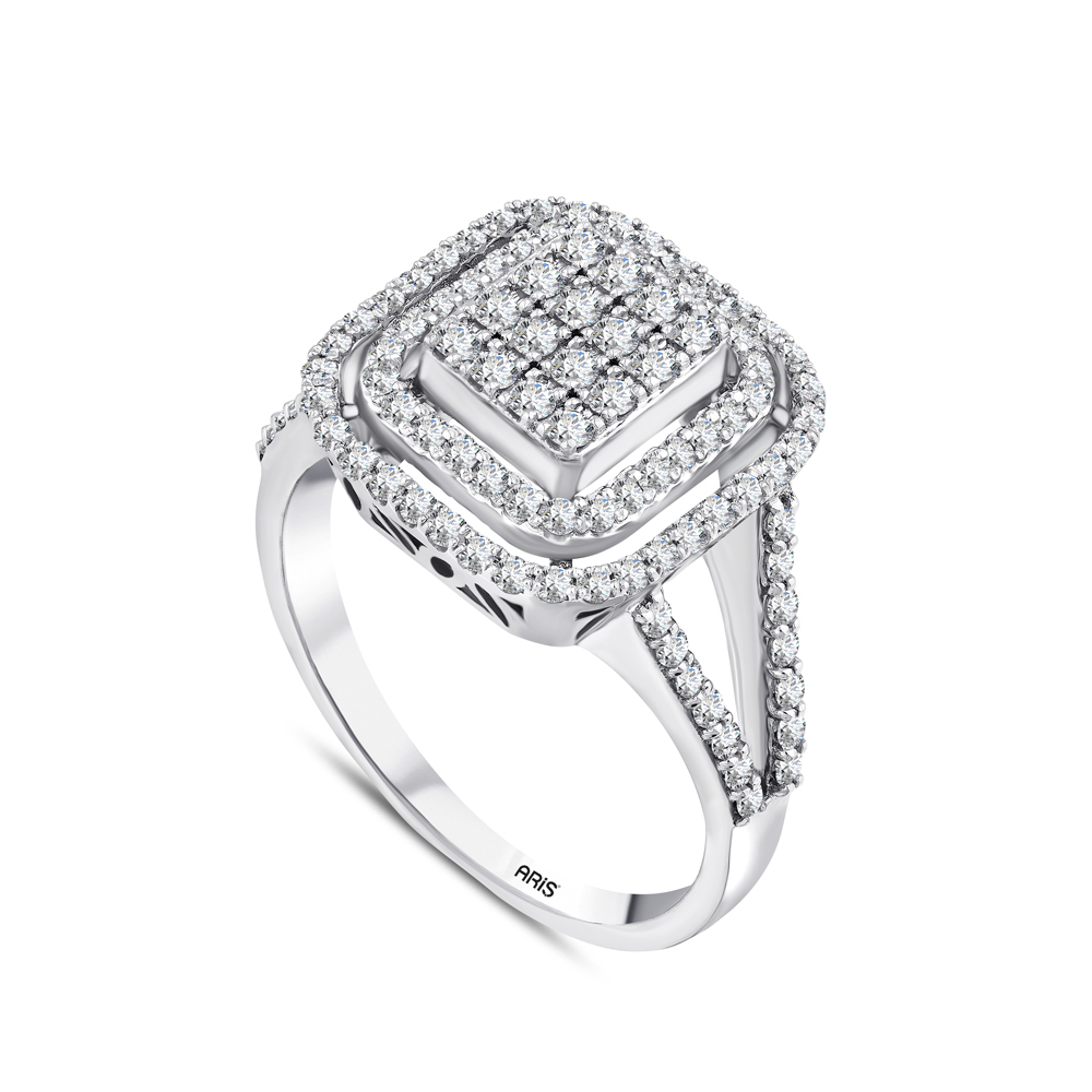 0.72 Karat Fantezi Pırlanta Yüzük