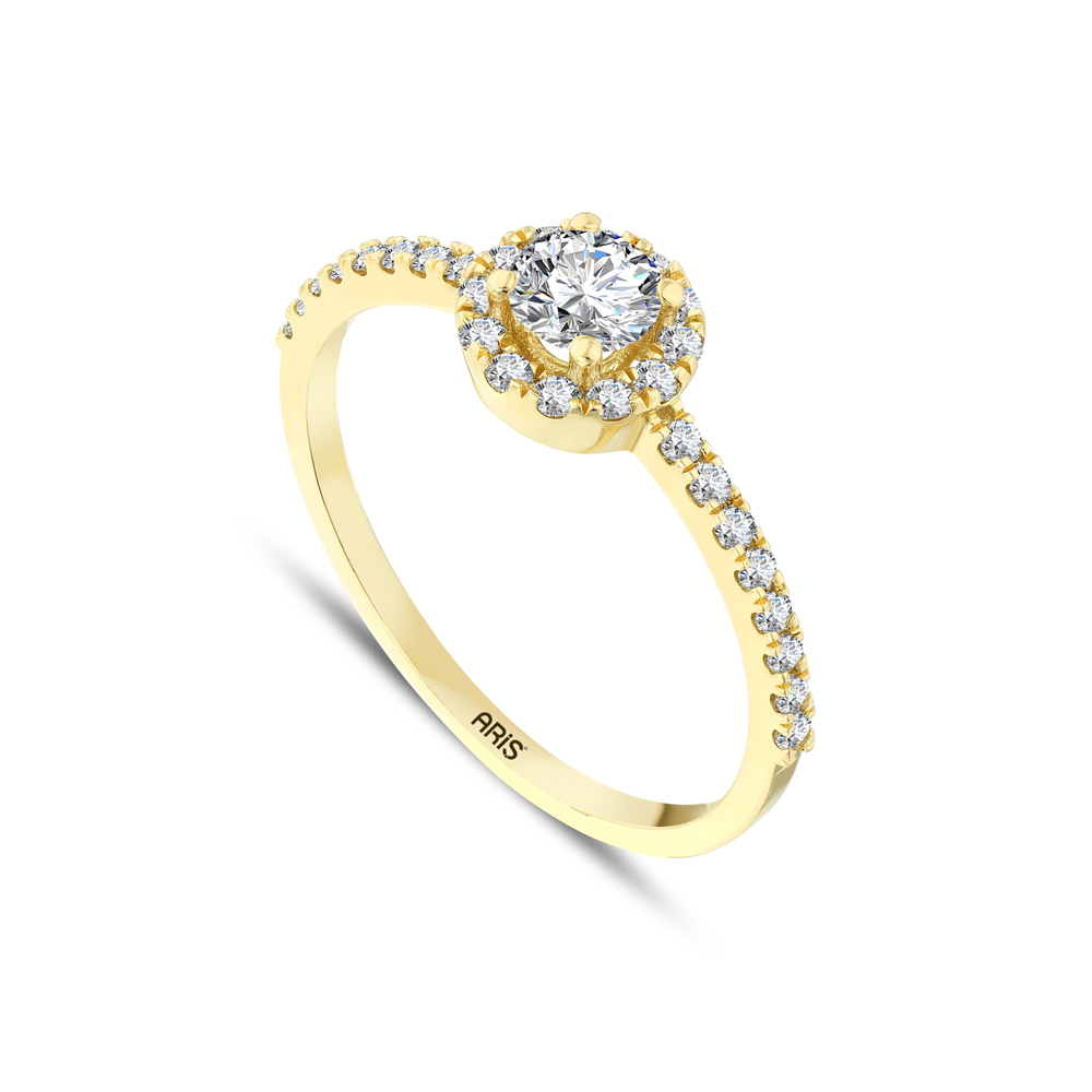 0.56 Karat Pırlanta Tektaş Yüzük