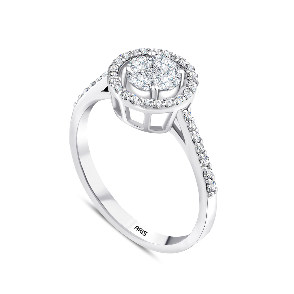 0.51 Karat Effect Markiz Pırlanta Yüzük