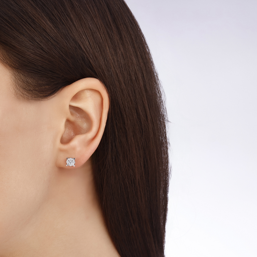 Effect Tektaş Pırlanta Küpe