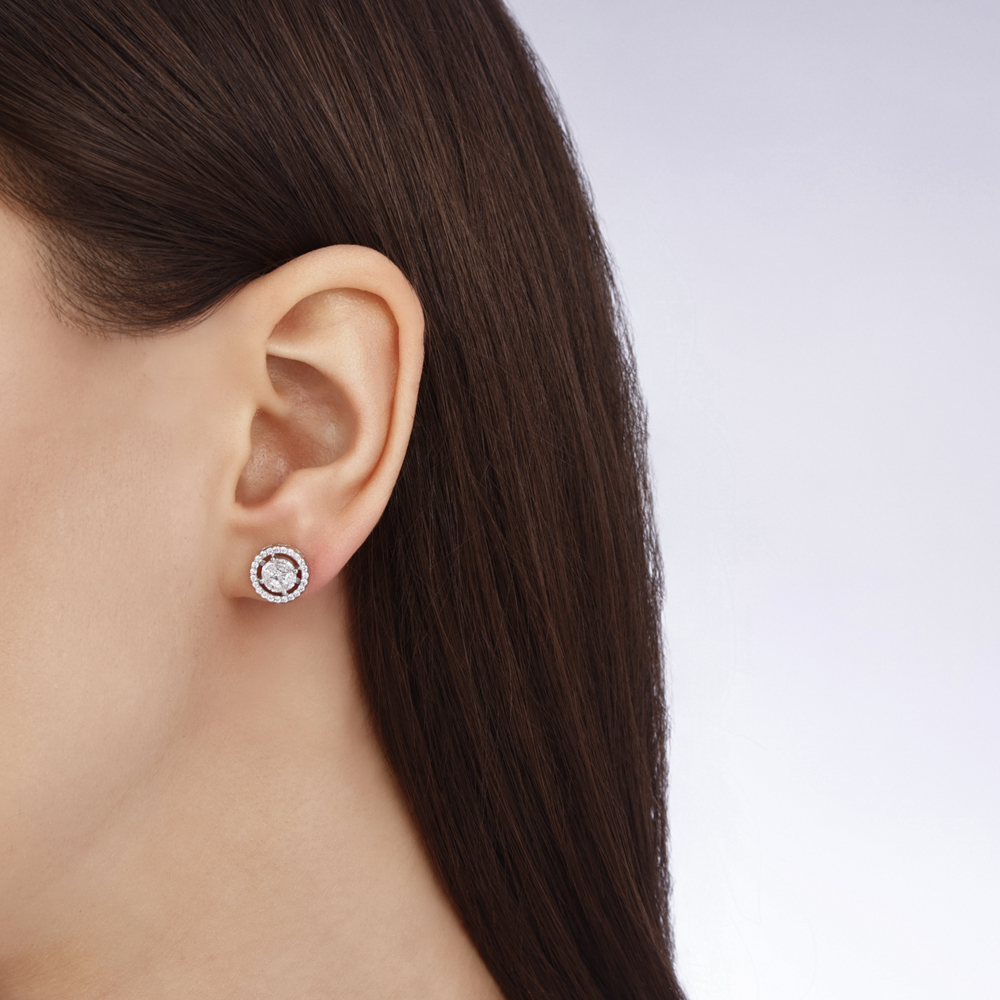 Effect Markiz Pırlanta Küpe