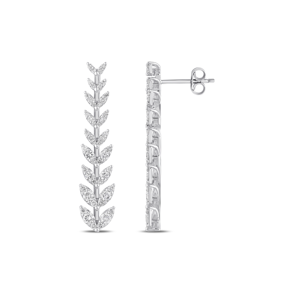 1.21 Karat Pırlanta Küpe